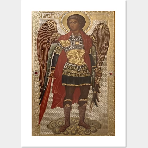St. Michael the Archangel Wall Art by PilgrimPadre